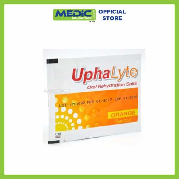 UphaLyte Oral Rehydration Salts Orange Flavour 7.84G