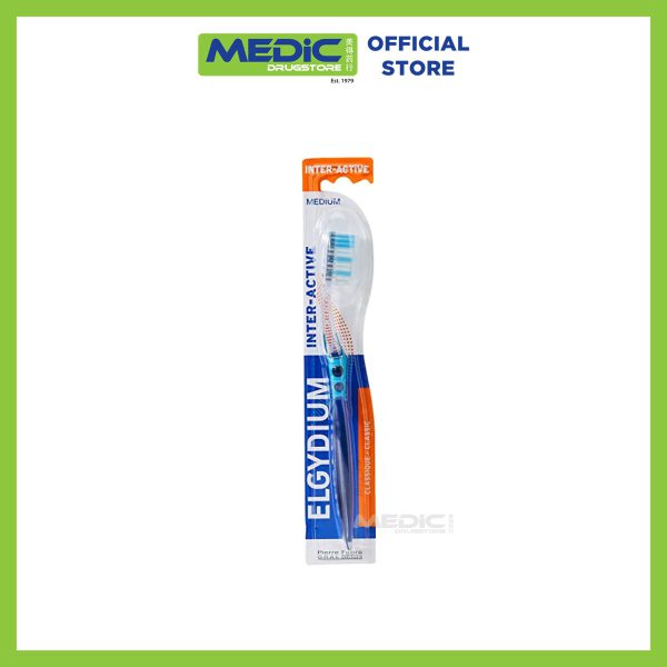 Elgydium Inter-Active Medium Classic Toothbrush