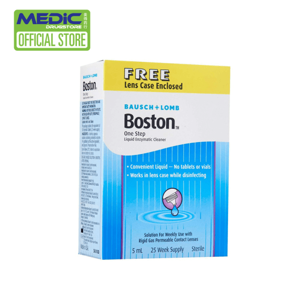 Bausch and Lomb Boston One Step Liquid Enzymatic Cleaner 5ML