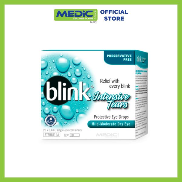 blink Intensive Tears Protective Eye Drops 20 x 0.4Ml