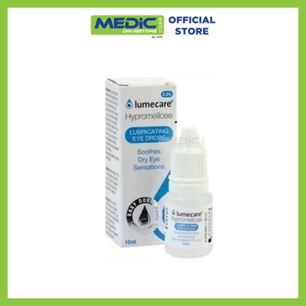 Lumecare Hypromellose Lubricating Eye Drops 10ml