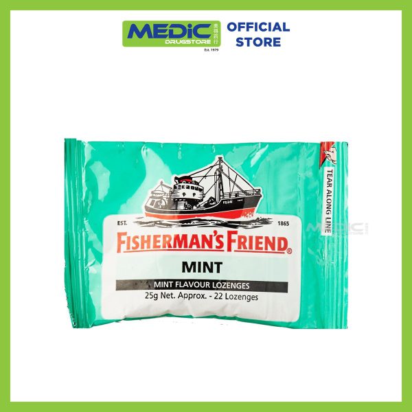 Fisherman's Friend Mint Flavour Lozenges 22s