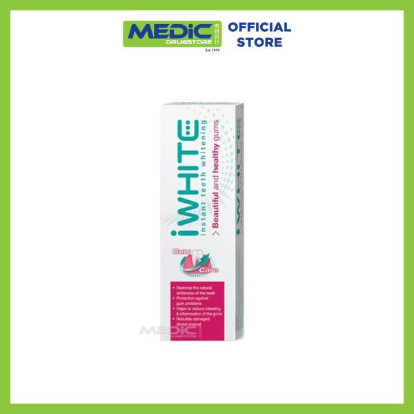 iWhite Instant Whitening Gum Care Toothpaste 75ml