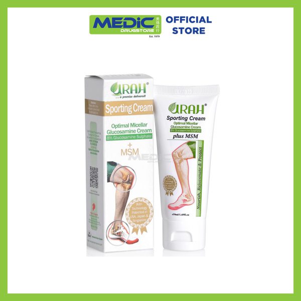 Urah Sporting Cream + MSM 50ml