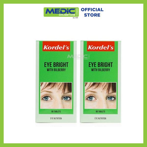 Kordel's Eye Bright with Bilberry Twin Pack 2x90s