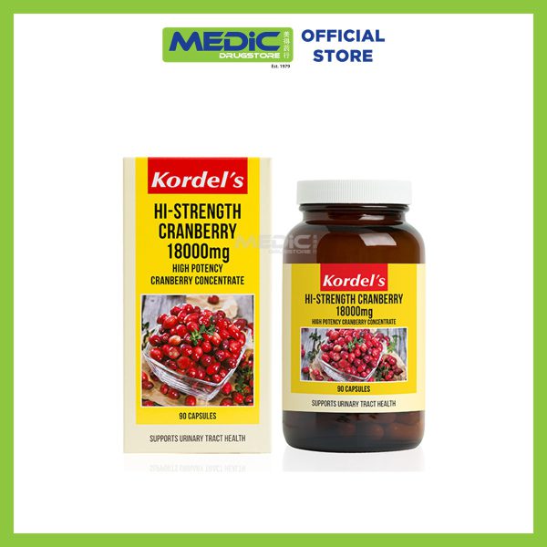 Kordel's Hi-Strength Cranberry 18000Mg 90s