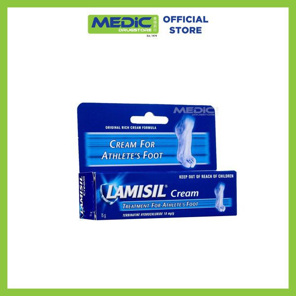 LAMISIL Cream Terbinafine Hydrochloride 10mg/g 15g