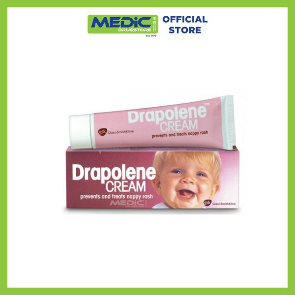 Drapolene Cream for Preventing and Treating Nappy Rash 55G