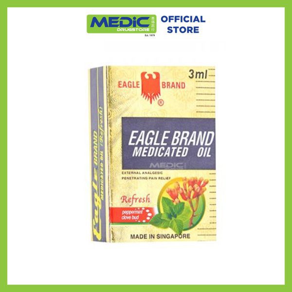 Eagle Brand Medicated Oil Refresh 3Ml