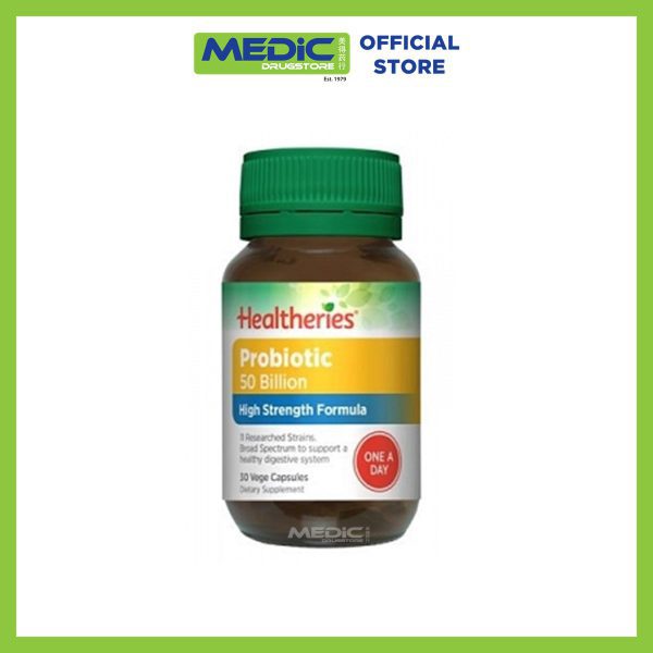 Healtheries Probiotics vegecap 50 Billion 30s