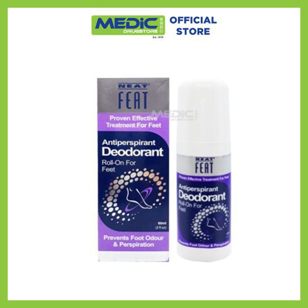 Neat Feat Roll On Foot Deodorant 60ml