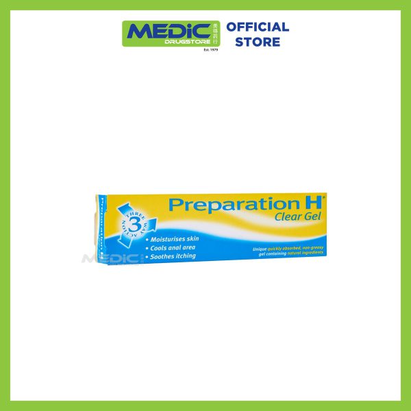 Preparation H Clear Gel 25g