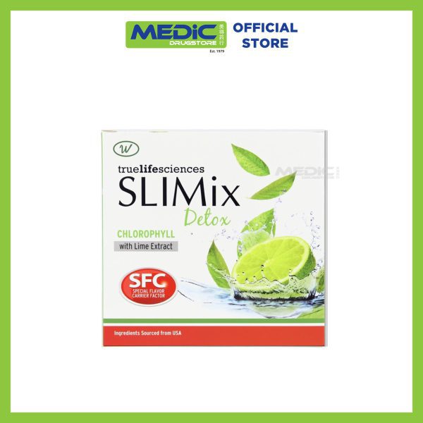 Truelifesciences Slimix Detox Chlorophyll with Lime Extract 10g x 10s