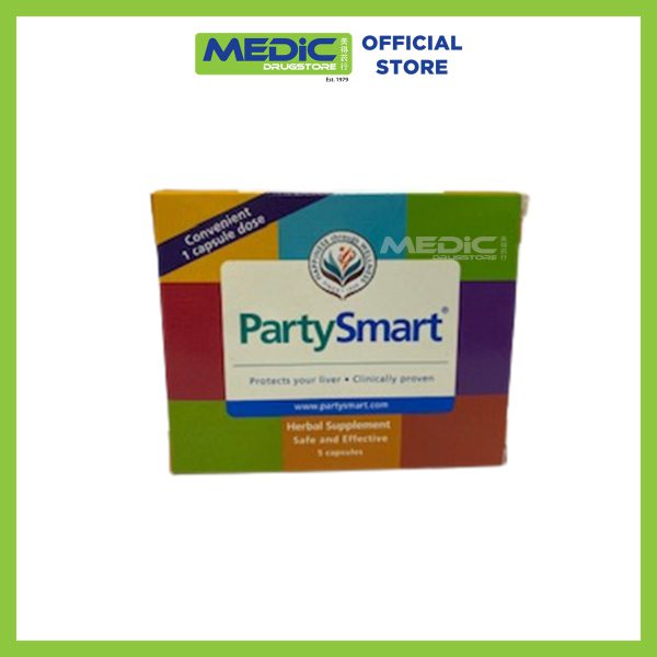 PartySmart Herbal Supplement Capsules 5s